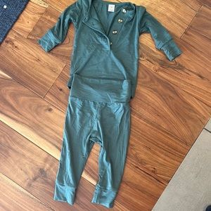 3-6 months Lou Lou  and company top and bottom set. Worn once